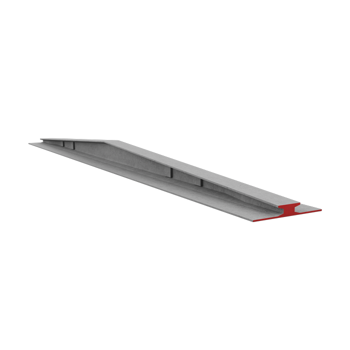 Tegolo doppia pendenza con intradosso piano (Deltaplano) - Moretti Modular Contractor